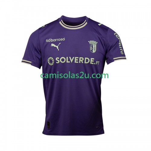 Camisolas de futebol SC Braga Equipamento Alternativa 2025/26 Manga Curta Camisolas de futebol SC Braga Equipamento Alternativa 2025/26 Manga Curta